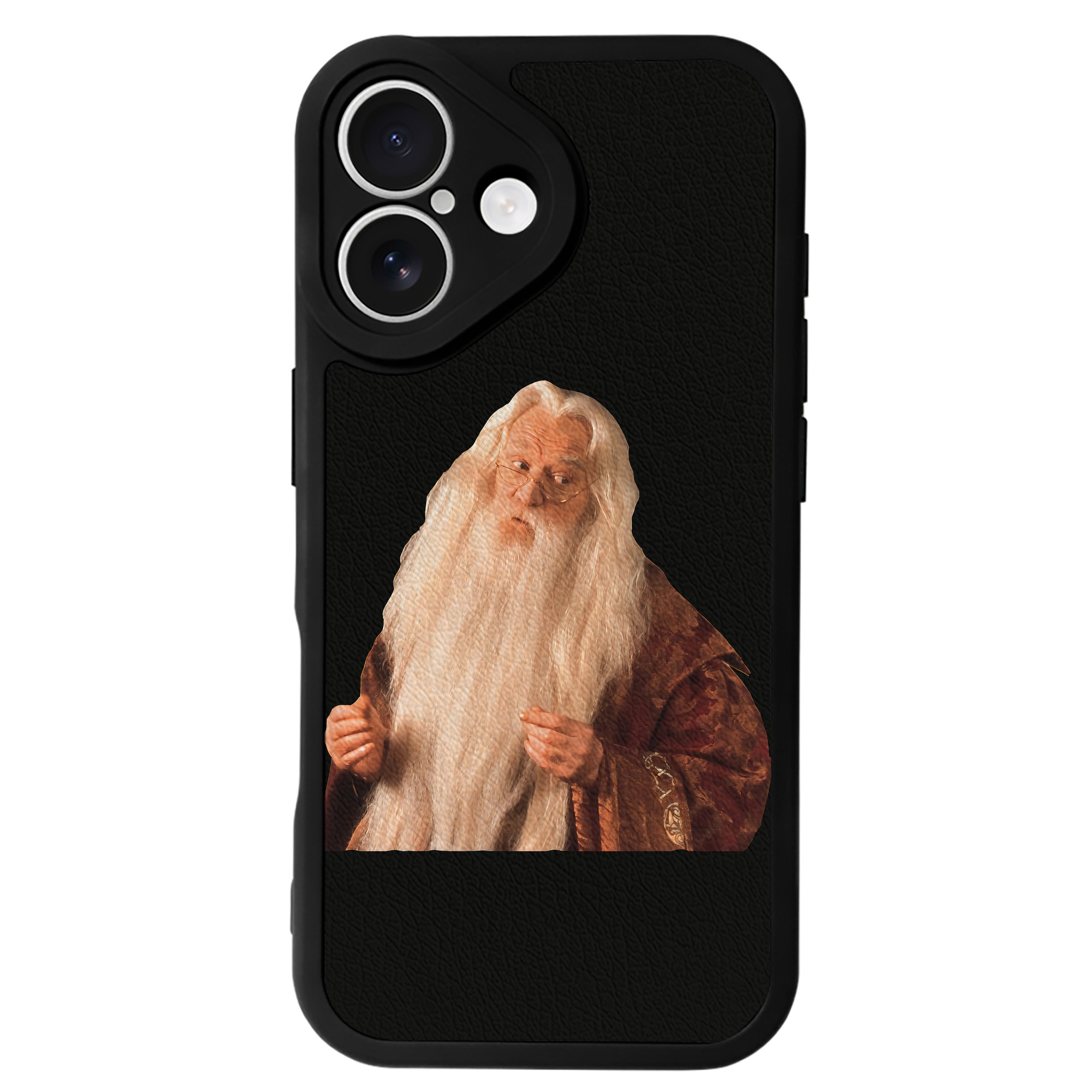 （画像用） Harry Potter ハリー・ポッターシリーズ 【iPhone 16シリーズ対応】シリコンスマホケース（レザー調） 材質：シリコン